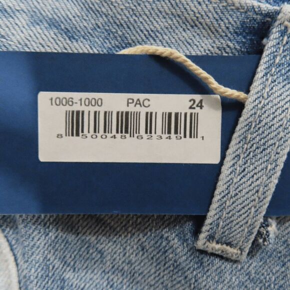 Daily Blue Pacific Light Blue Wide Leg Easy Jeans 24 - Picture 7 of 8